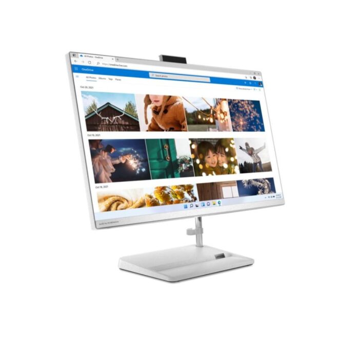 AIO LENOVO 3 IDEACENTER Ci7-1165G7 8GB 1TB  23.8 FHD N-Touch WHITE - Image 4