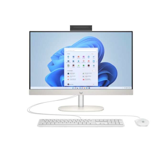 AIO HP 24-CR0123NH CI5-1335U 8GB 512GBSSD SHELL-WHITE 23.8" FHD N-Touch DOS