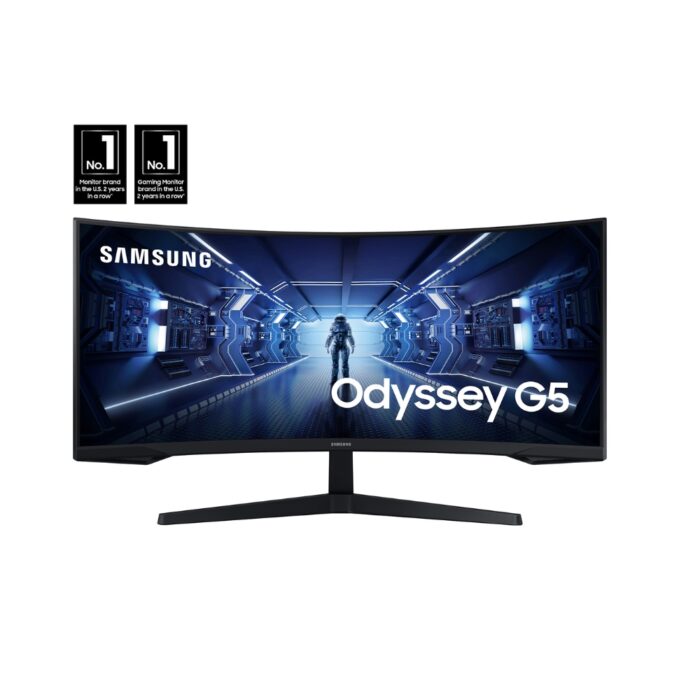 SAMSUNG Monitor 34 LC34G55T CURV HDMI DP 2K 165Hz 1ms 1000R