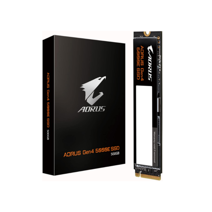 GIGABYTE AORUS 500 GB NVME 5000E GEN4 M.2 SSD