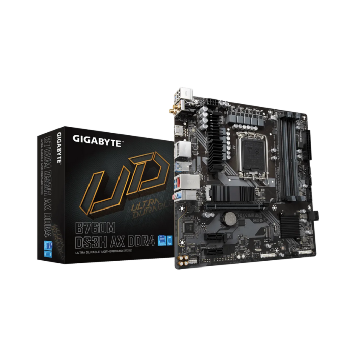 GIGABYTE B760M DS3H AX DDR4 1700 LGA