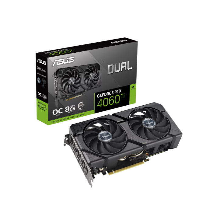 ASUS DUAL RTX 4060TI OC EVO D6 8/128