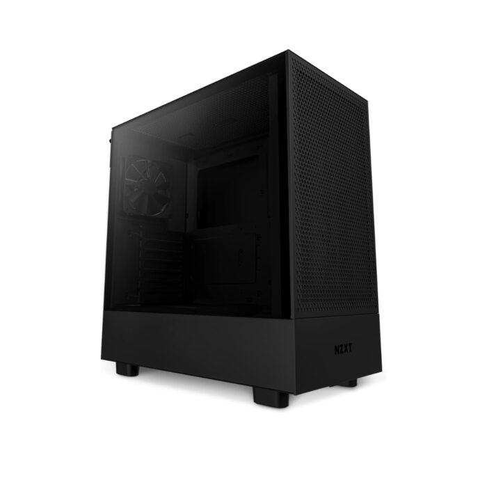 NZXT H5 FLOW EDITION ATX MID TOWER CASE - BLACK - Image 2