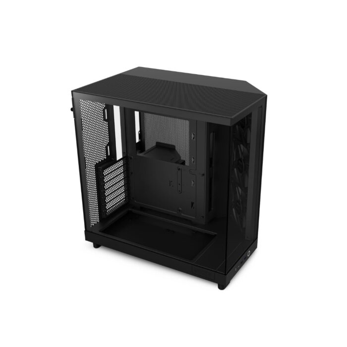 NZXT H6 FLOW COMPACT DUAL-CHAMBER ATX BLACK CASE