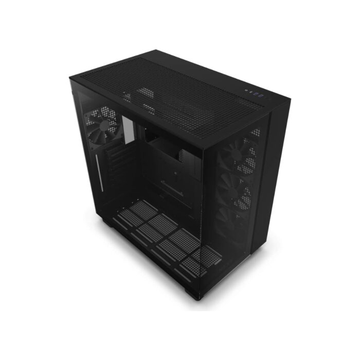 NZXT H9 FLOW EDITION ATX MID TOWER BLACK CASE - Image 2