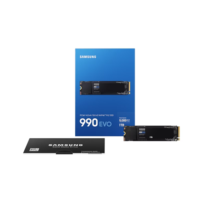 SAMSUNG 990 EVO 1TB NVMe M.2 2280 5000 MB/s SSD