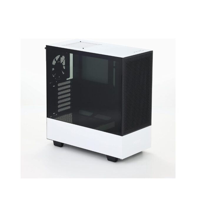 NZXT H510 FLOW EDITION ATX  GAMING MID-TOWER WHITE CASE - Image 7