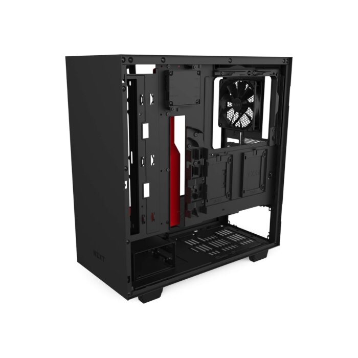 NZXT H510i MATTE GAMING MID-TOWER BLACK/RED CASE - Image 5