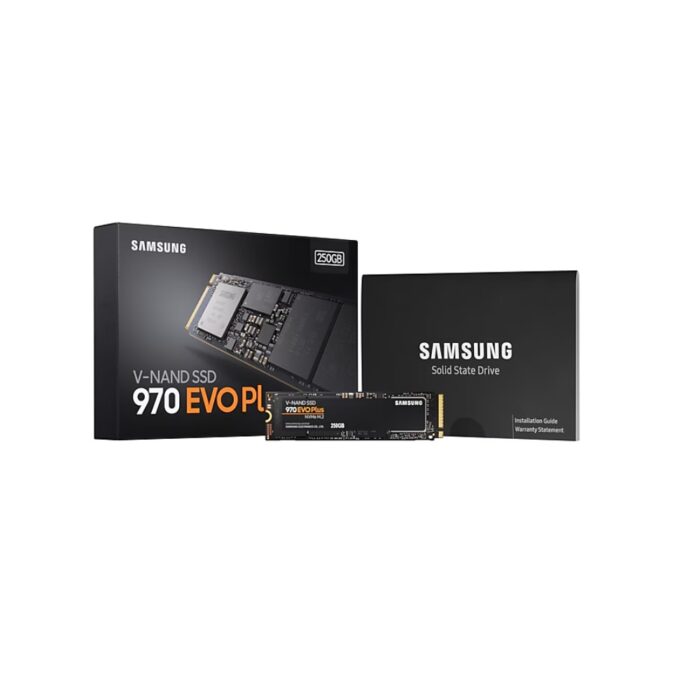 250GB SAMSUNG 970 EVO PLUS NVMe M.2 SSD