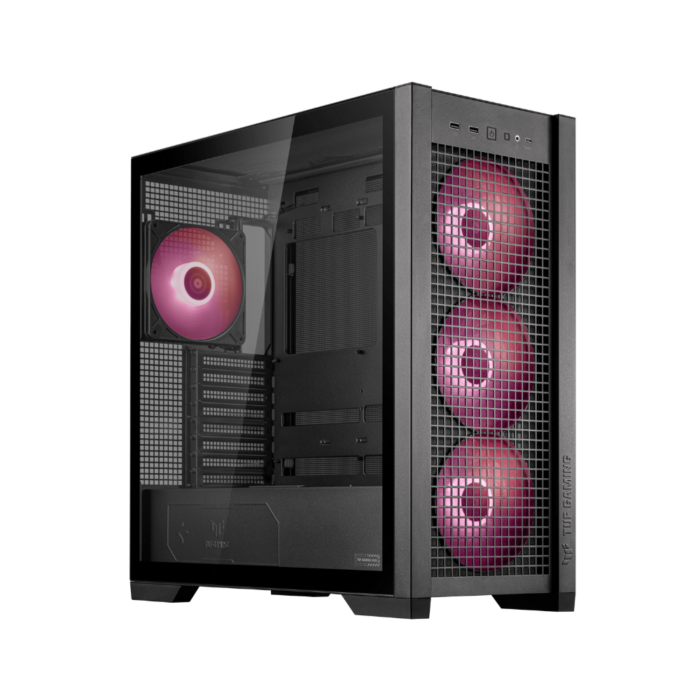 ASUS GT302 GT ARGB FAN TUF GAMING CASE BLACK - Image 2