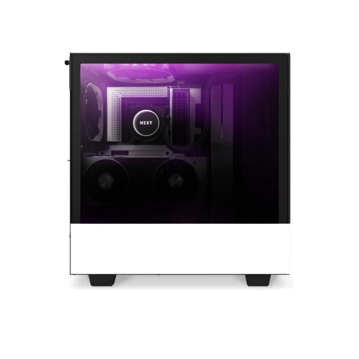 NZXT H510 ELITE  TEMPERED GLASS CASE WHITE - Image 2