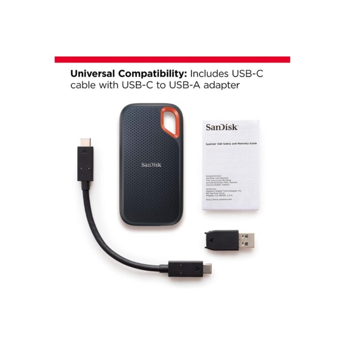 SANDISK Portable SSD 2TB 2.5 E61 1050 MB/S - Image 2