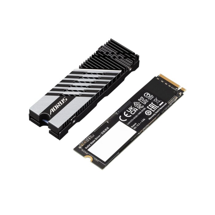 GIGABYTE AORUS 2TB NVME 7300 M.2 HEATSINK GEN4 SSD - Image 2