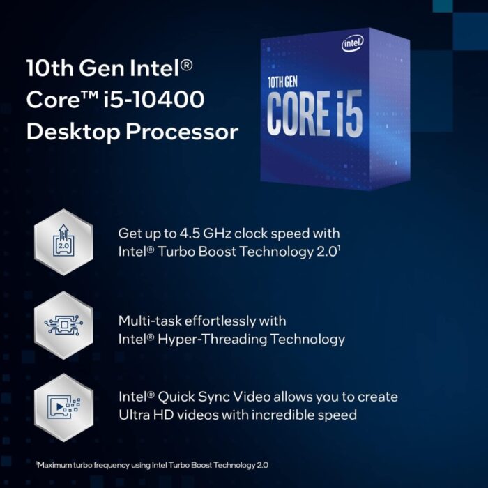 Intel Core i5-10400 Processor-TRAY - Image 3