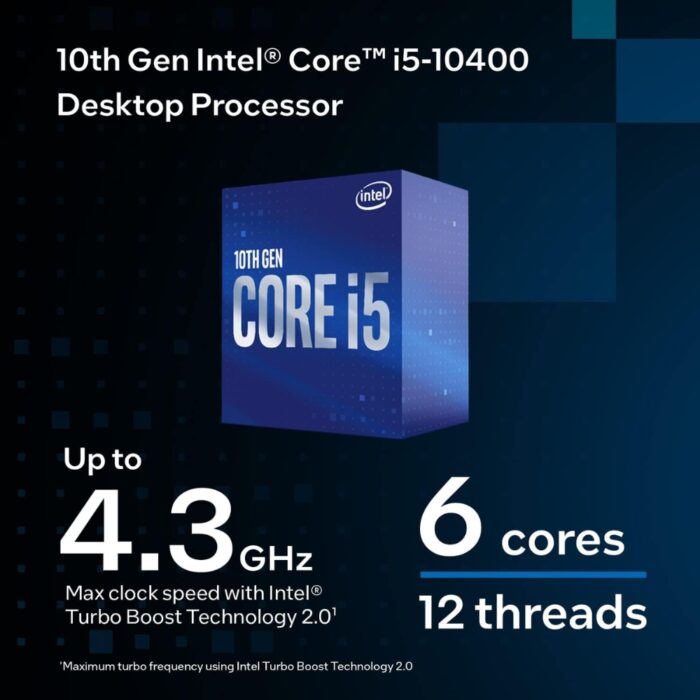 Intel Core i5-10400 Processor-TRAY - Image 4