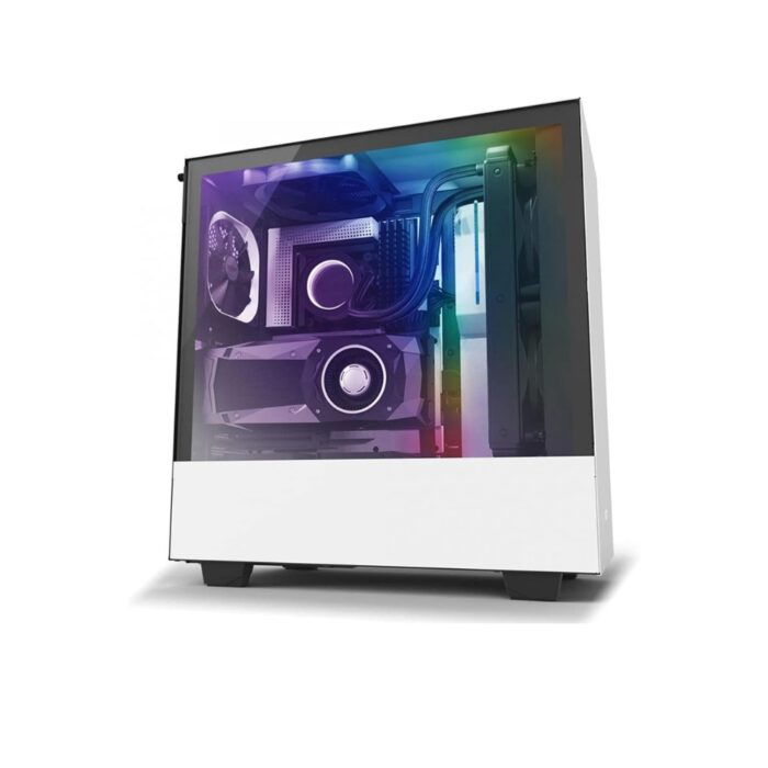 NZXT H510i MATTE GAMING MID-TOWER BLACK WHITE CASE