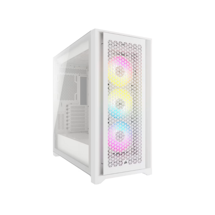 CORSAIR 5000D ICUE AIRFLOW FAN RGB MT CASE WHITE