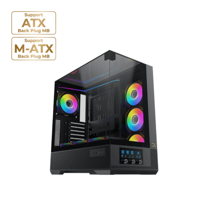 CASE XIGMATEK VISION PRO BLACK