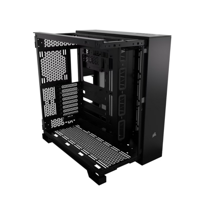 CORSAIR 6500X TEMPERED GLASS MT CASE BLACK