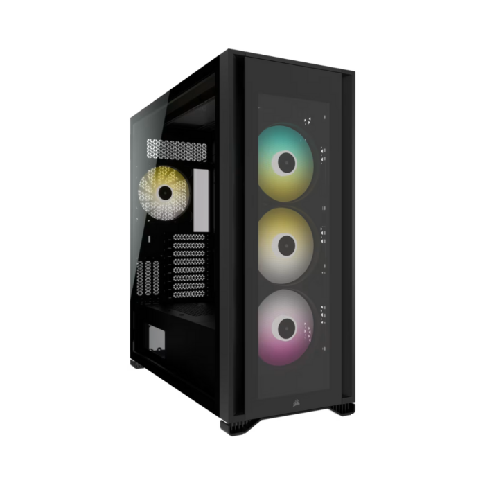 CORSAIR 7000X ICUE RGB FULL TOWER CASE TEMP GLASS 1+3BLACK