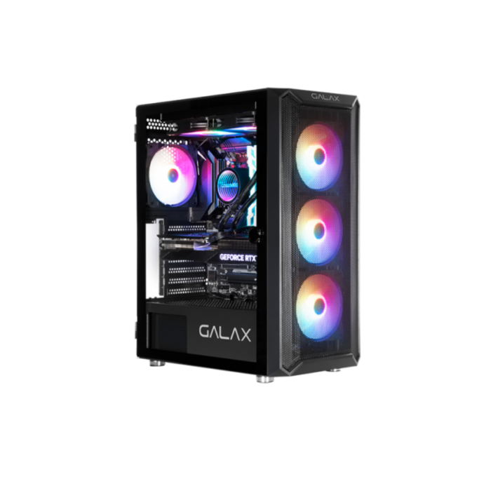 GALAX REVOLUTION-07 ARGB CASE 4 FAN BLACK - Image 2