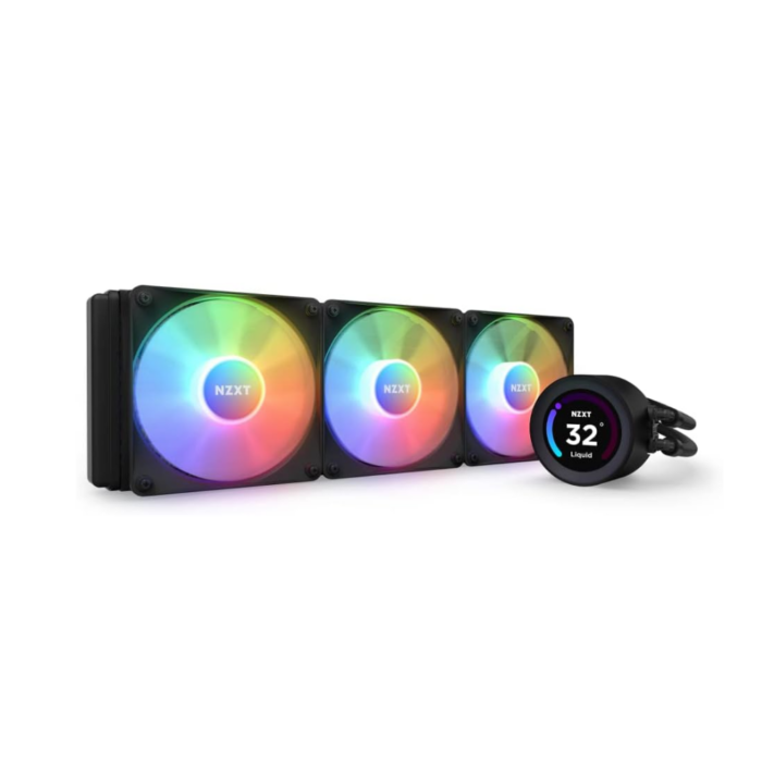 NZXT Kraken Elite RGB 360 Liquid Cooler-Black