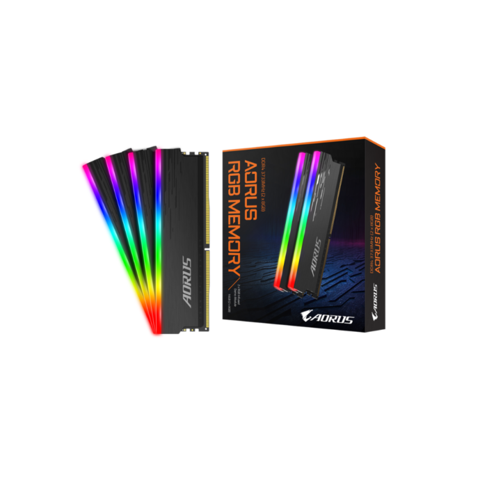 DDR4 GIGABYTE AORUS  KIT 2X8GB 3733 WITH DEMO RGB A37D