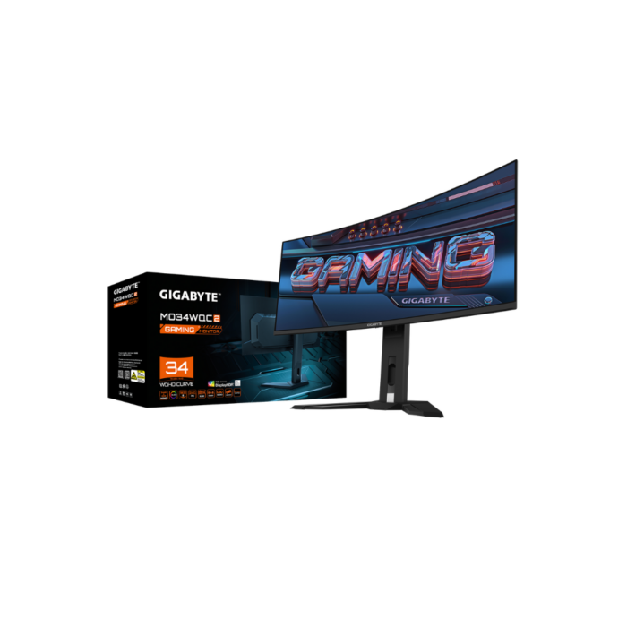 GIGABYTE 34 MO34QC2 GAMING Monitor 4K OLED 240Hz 0.03MS