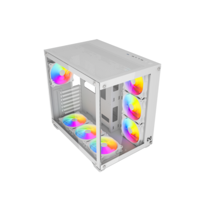 CASE MNTOB MN-3000WH TOKYO 7FAN ARGB WHITE - Image 3