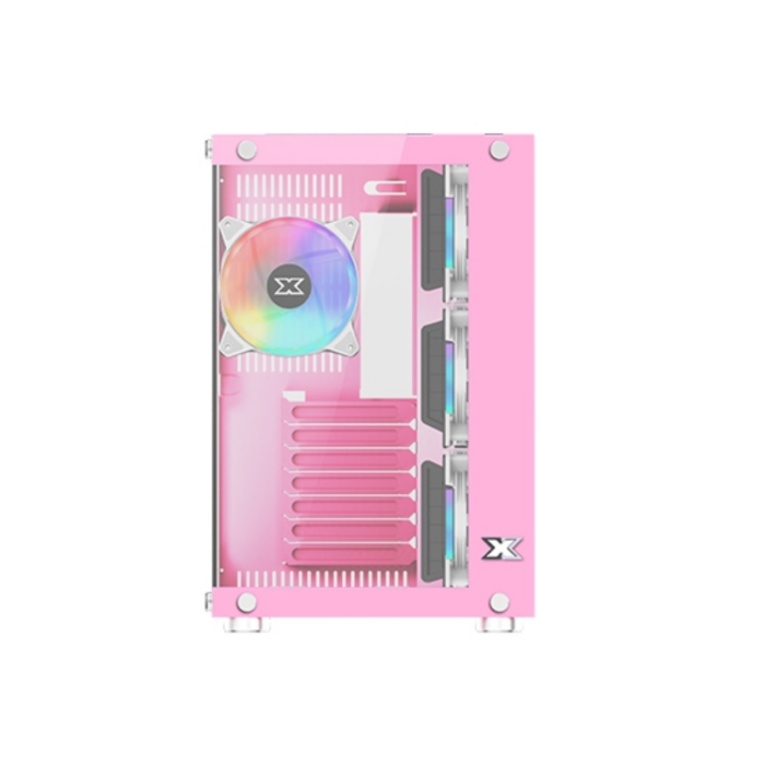 CASE XIGMATEK AQUARIUS PLUS QUEEN PINK 7FAN RGB - Image 2