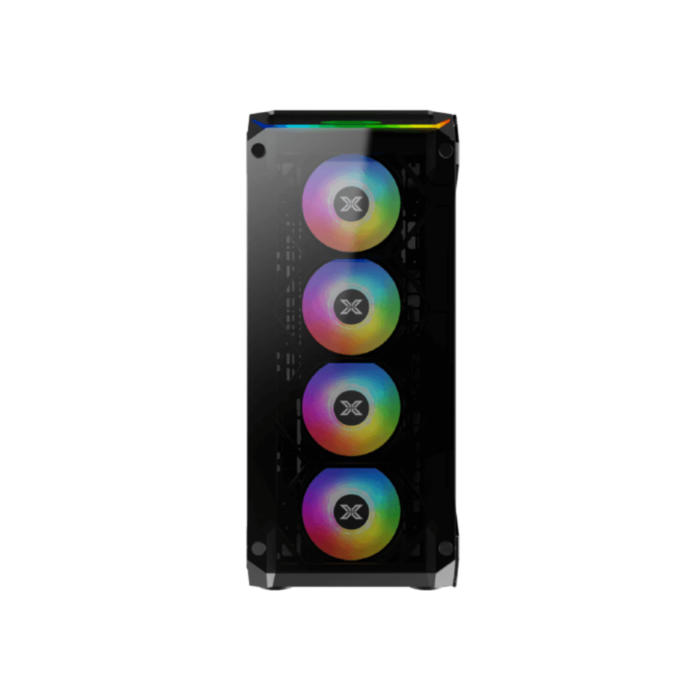 CASE XIGMATEK OVERTAKE TEMPERED GLASS 4+2FAN RGB FULL TOWER - Image 2
