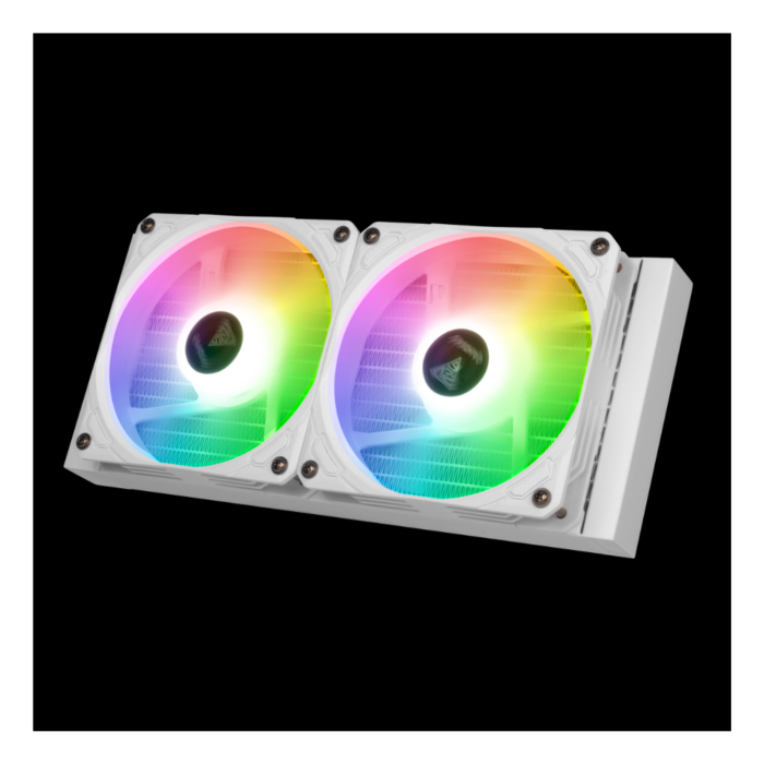 FAN COOLING LIQUID GAMDIAS CHIONE M3-240 RGB WHITE - Image 2