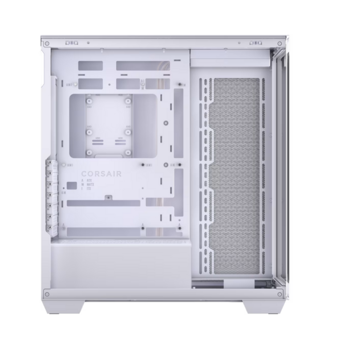 CORSAIR 3500X TEMPERED GLASS MT CASE WHITE - Image 2