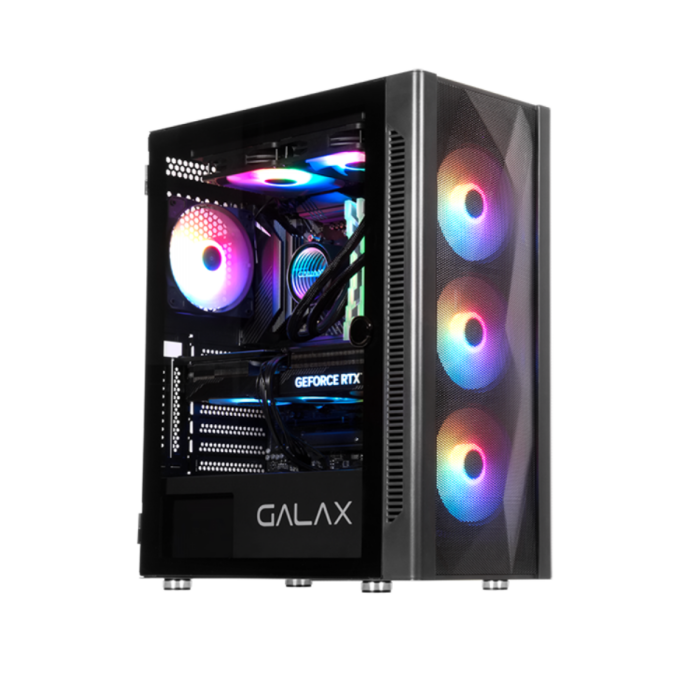 GALAX REVOLUTION-06 ARGB CASE 4 FAN+CONTROLLER RGB BLACK