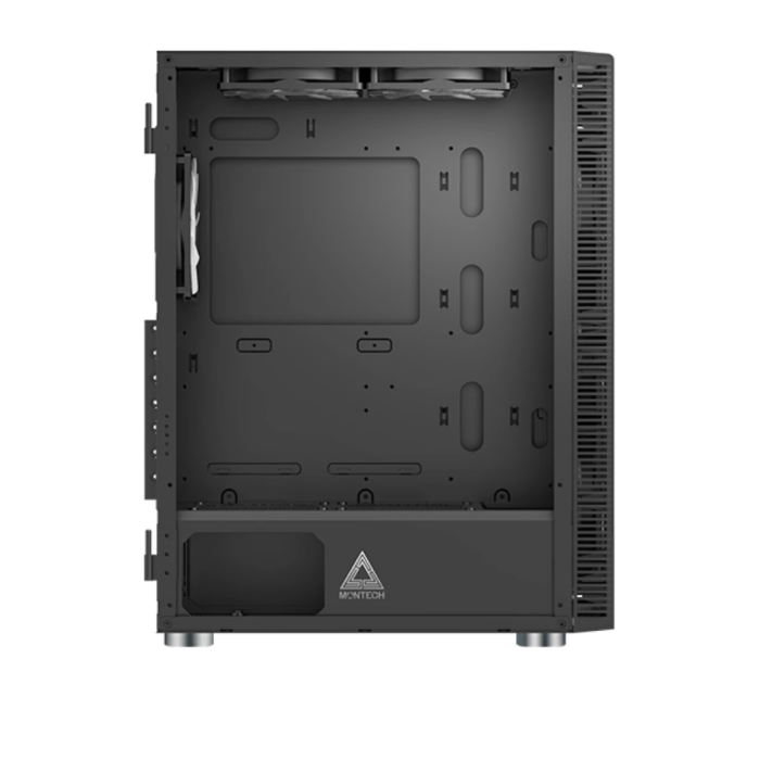 CASE MONTECH X3 BLACK WITH 6 FANS - Image 3