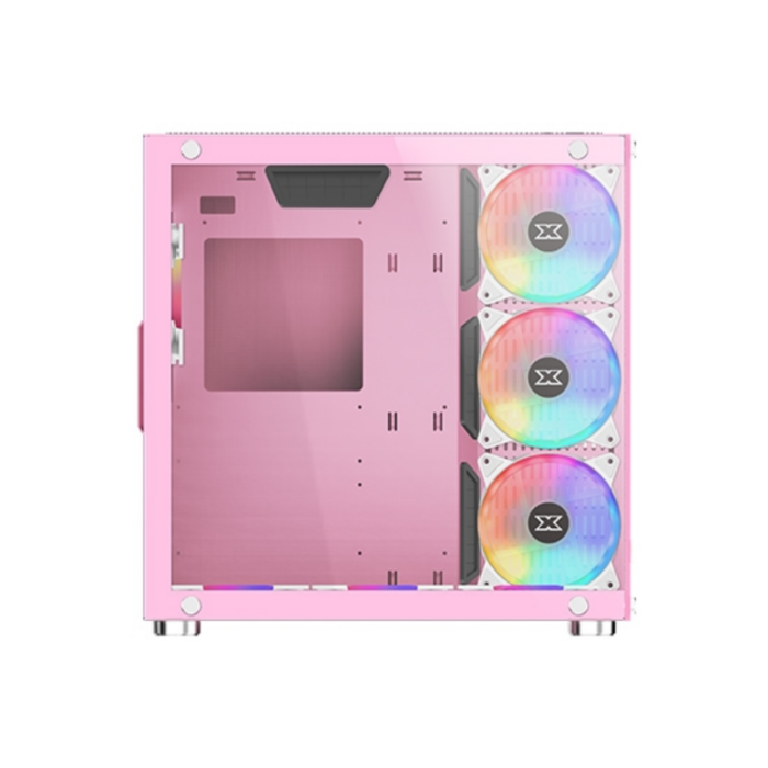 CASE XIGMATEK AQUARIUS PLUS QUEEN PINK 7FAN RGB - Image 3