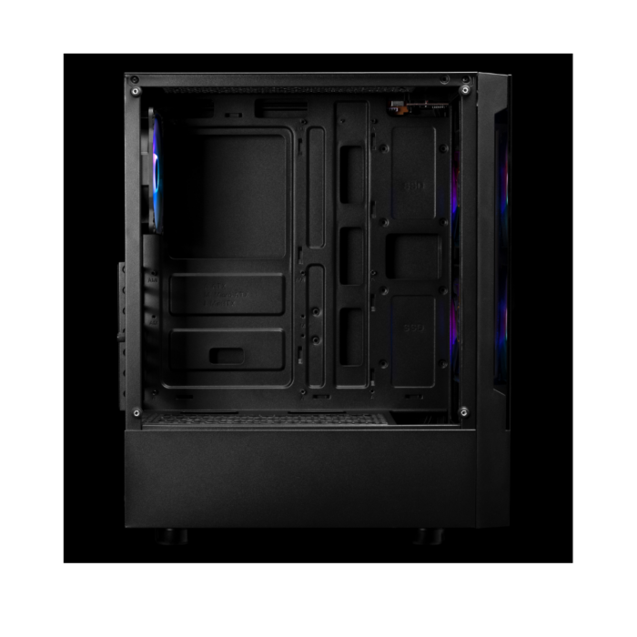 GAMDIAS TALOS E3 GLASS CASE BLACK - Image 3