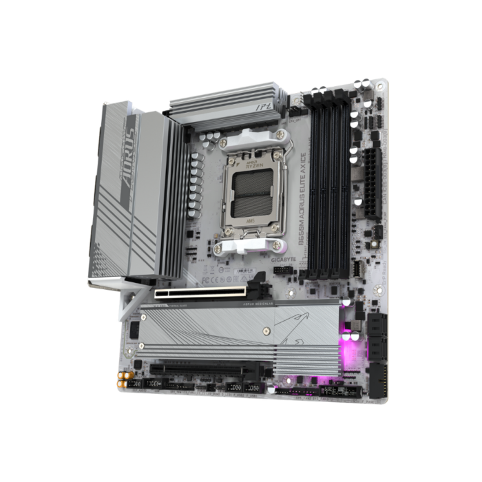 GIGABYTE B650M AORUS ELITE AX DDR5 AMD ICE - Image 3