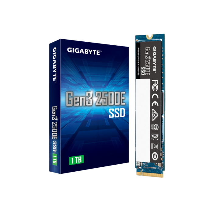 1.0 TB GIGABYTE NVME 2500E GEN3 SSD