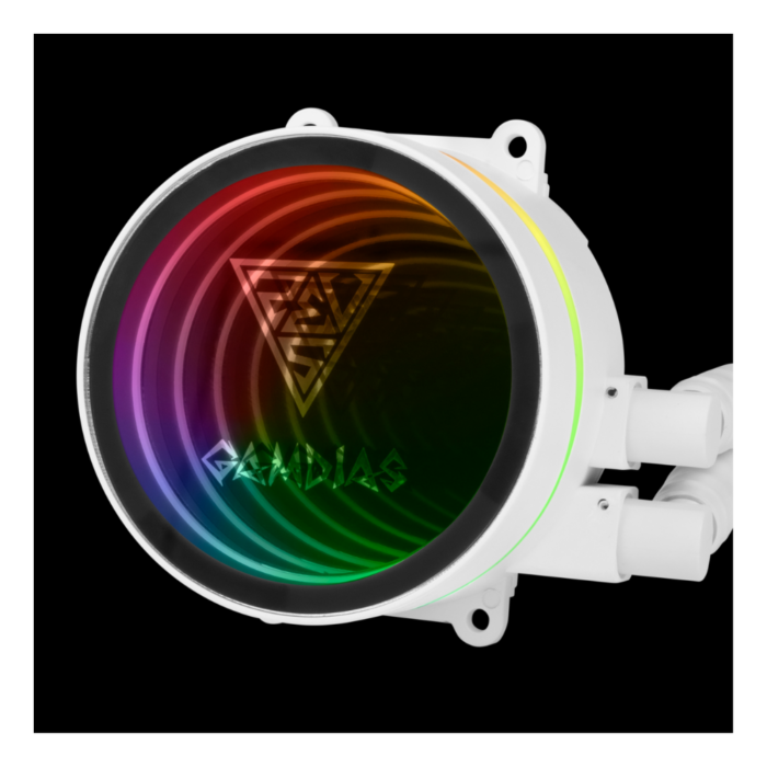 FAN COOLING LIQUID GAMDIAS CHIONE M3-240 RGB WHITE - Image 4