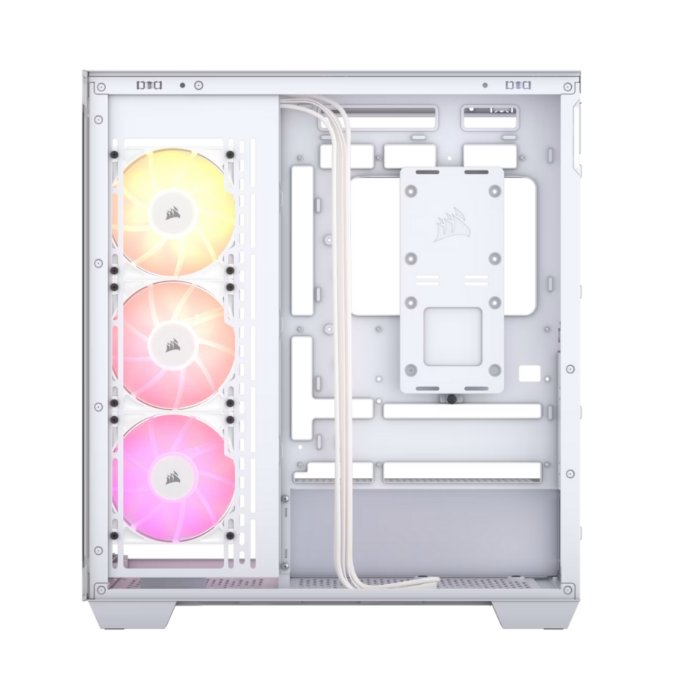 CORSAIR 3500X ARGB TEMPERED GLASS MT CASE  WHITE - Image 4