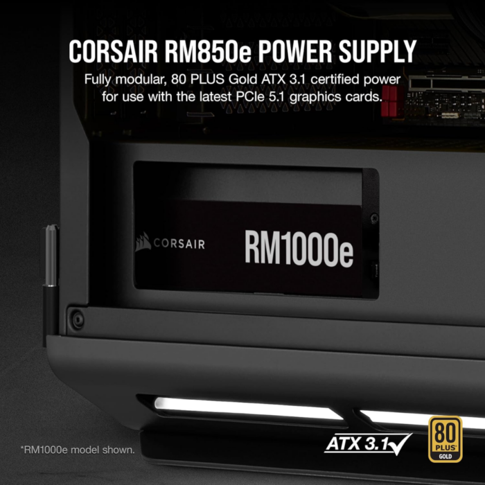 CORSAIR RM850E 80PLUS GOLD LOW-NOISE - Image 5