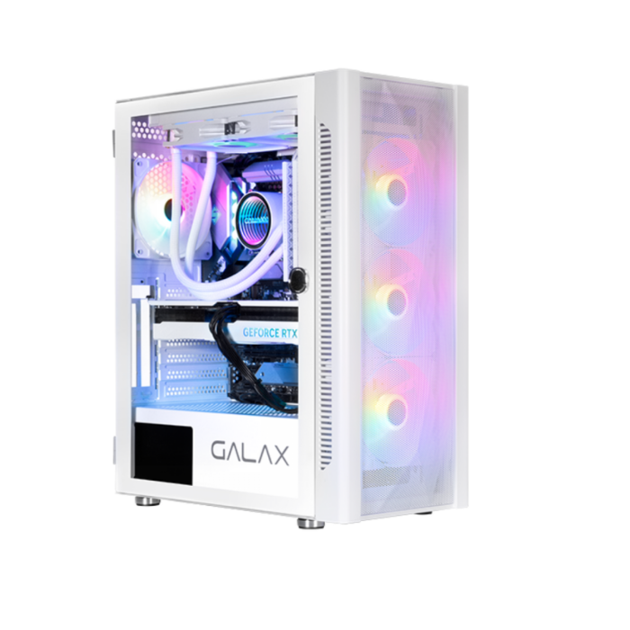 GALAX REVOLUTION-06 ARGB CASE 4 FAN+CONTROLLER WHITE RGB - Image 2