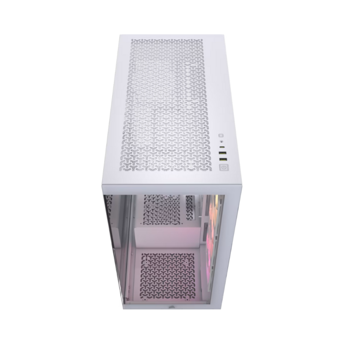 CORSAIR 3500X ARGB TEMPERED GLASS MT CASE  WHITE - Image 5