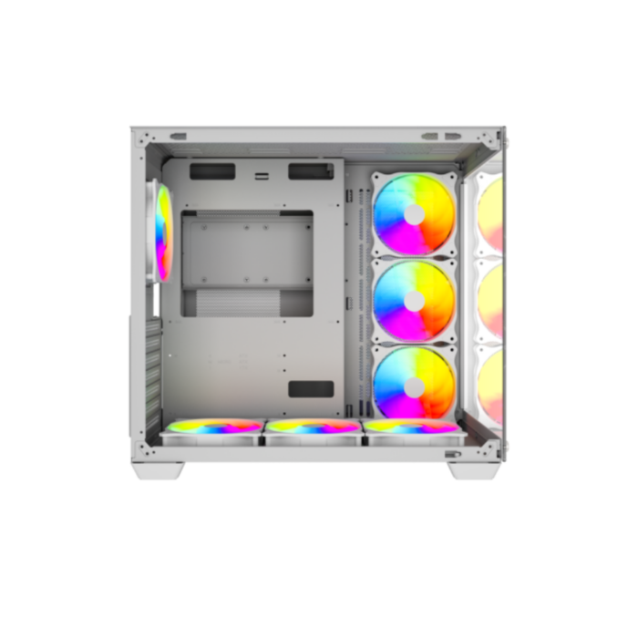 CASE MNTOB MN-3000WH TOKYO 7FAN ARGB WHITE - Image 5