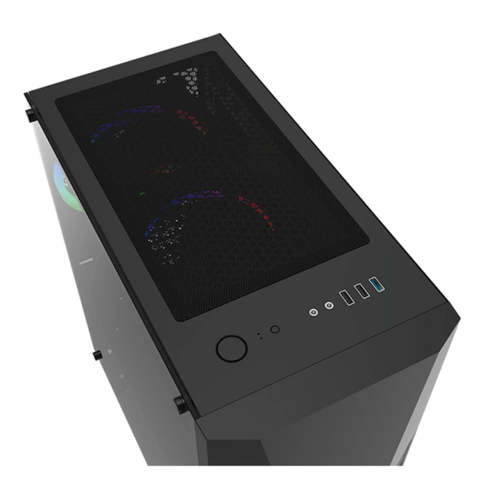 CASE MONTECH ATX MIDTOWER FIGHTER 500 BLACK - Image 5