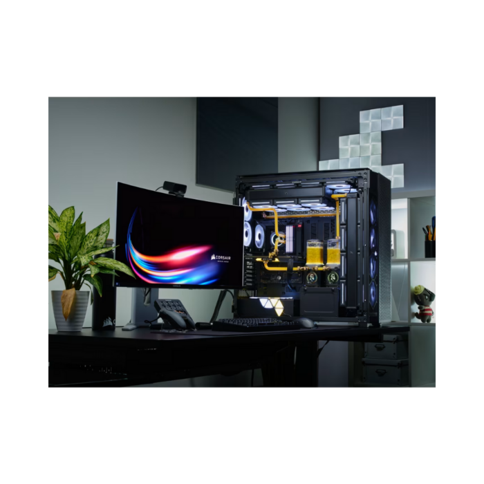 CORSAIR 9000D ICUE LINK AIRFLOW  SUPER-TOWER TEMP-GLASS CASE BLACK - Image 6