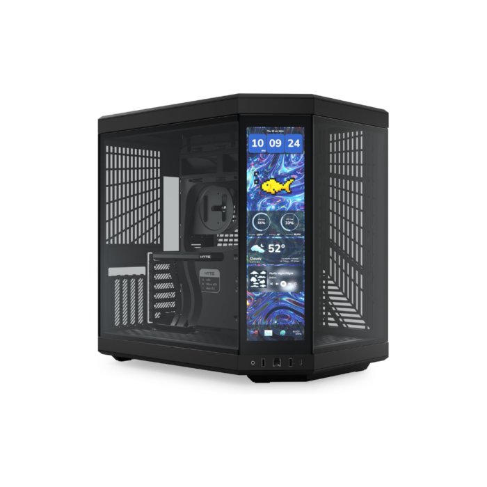 HYTE Y70 TOUCH INFINITE ATX MID TOWER CASE - BLACK