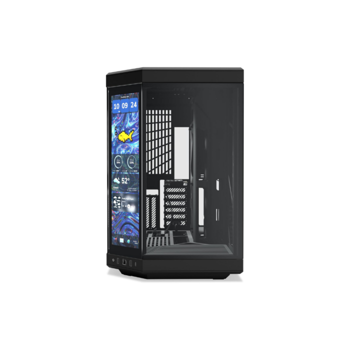 HYTE Y70 TOUCH INFINITE ATX MID TOWER CASE - BLACK - Image 2