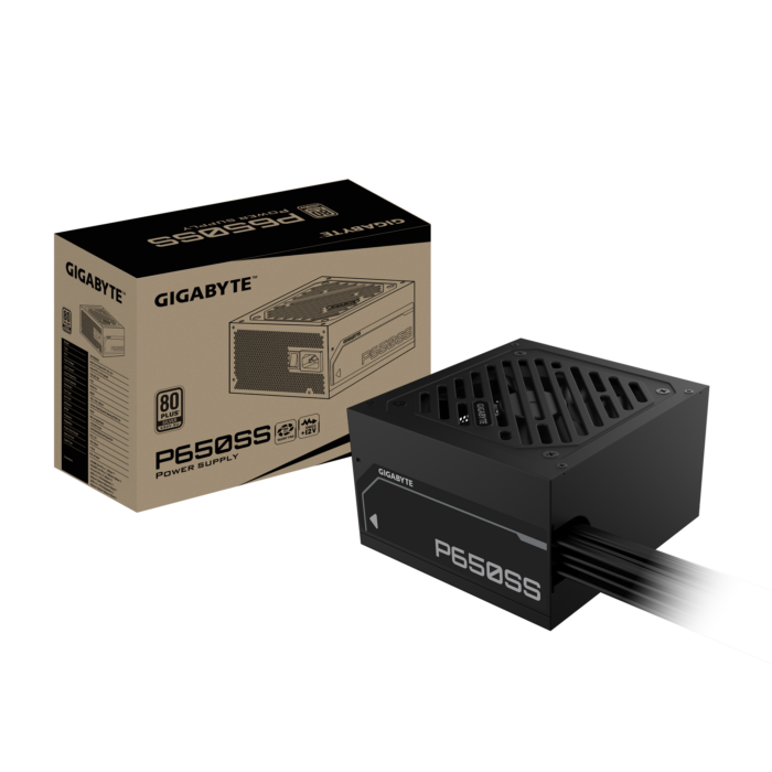 GIGABYTE P650SS 80PLUS SILVER - BLACK